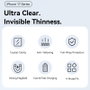 Vention Funda Dura con MagSafe KVBTCD-40 para iPhone 17 Pro Max, Transparente